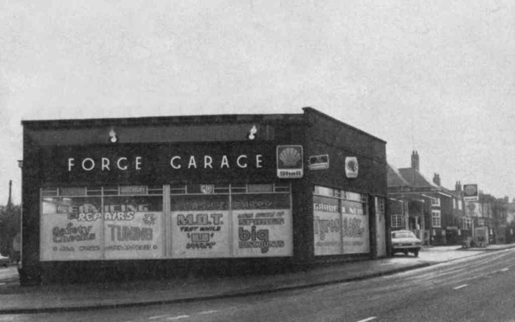 The Forge Garage in the 1970s