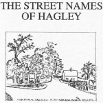 Hagley Street Names Cover