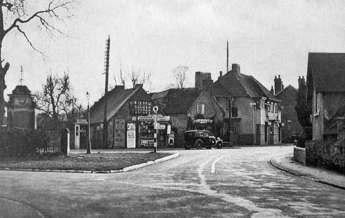 Dick Shepherd's shop in the 1920s