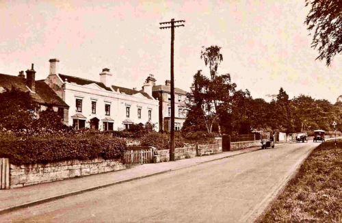 Hagley Hill in the 1920s