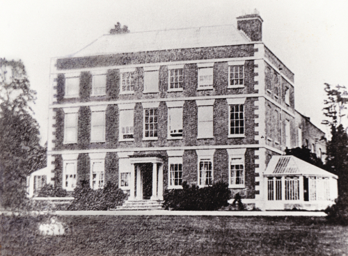 Hagley House, built 1725