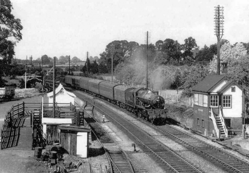 Hagley Signal Box in 1961